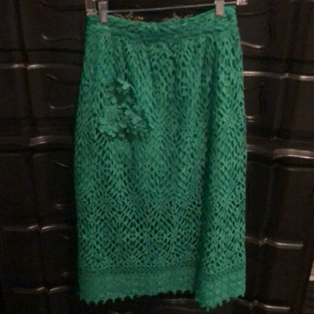 Gorgeous kelly green skirt